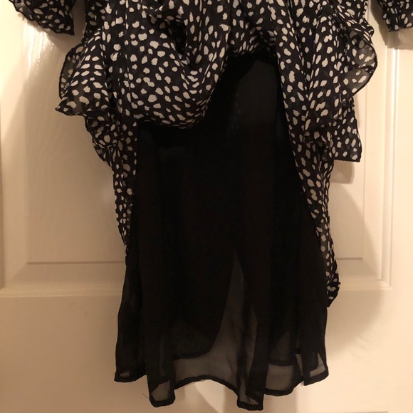 Bohme 4 Printed Ruffle Detailed Dress medium NWT - Picture 7 of 17